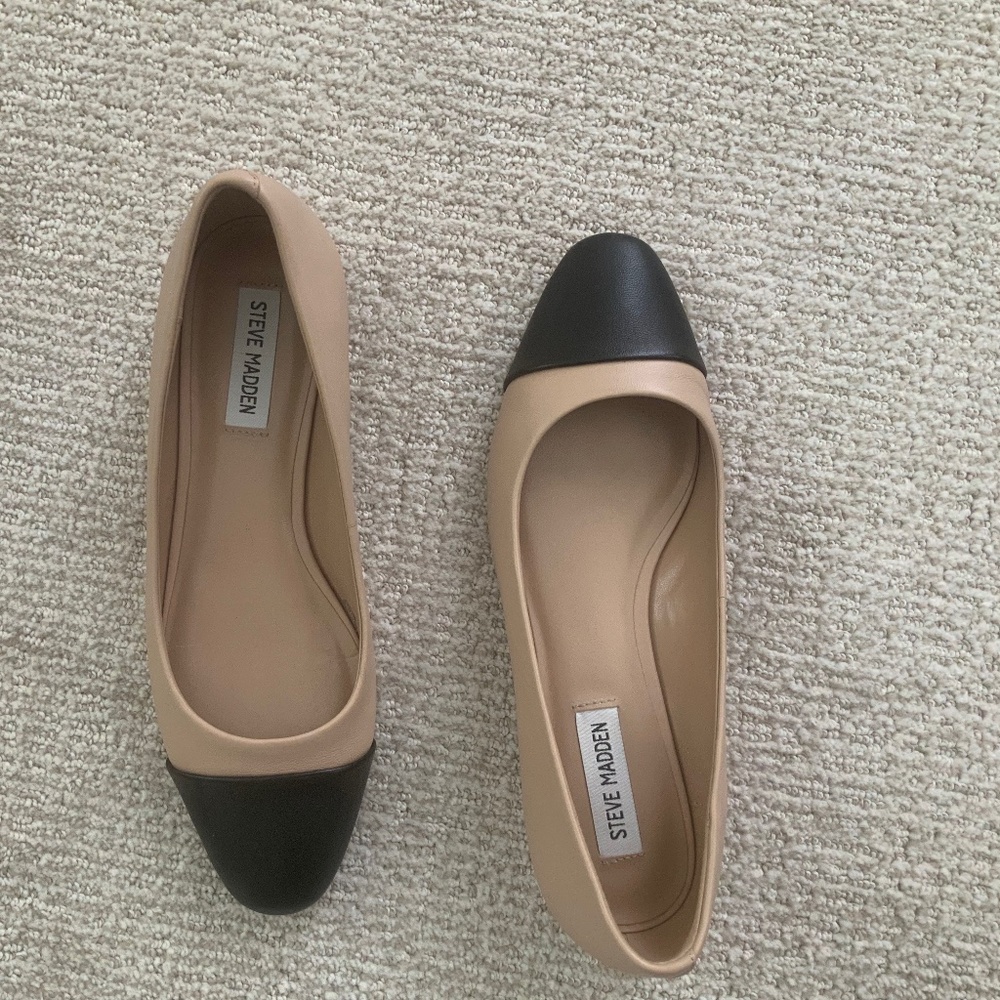 Steve Madden Blair Cap Toe Ballet Flat